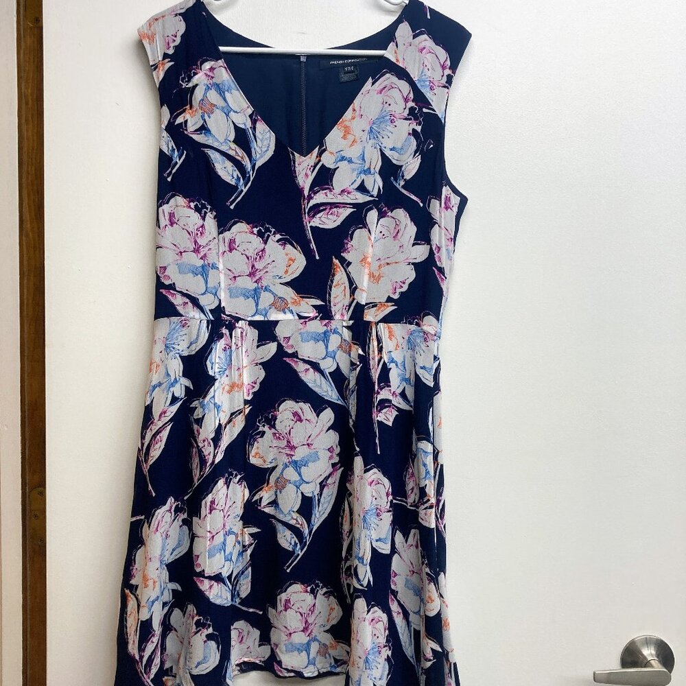 French Connection floral dress, size 10